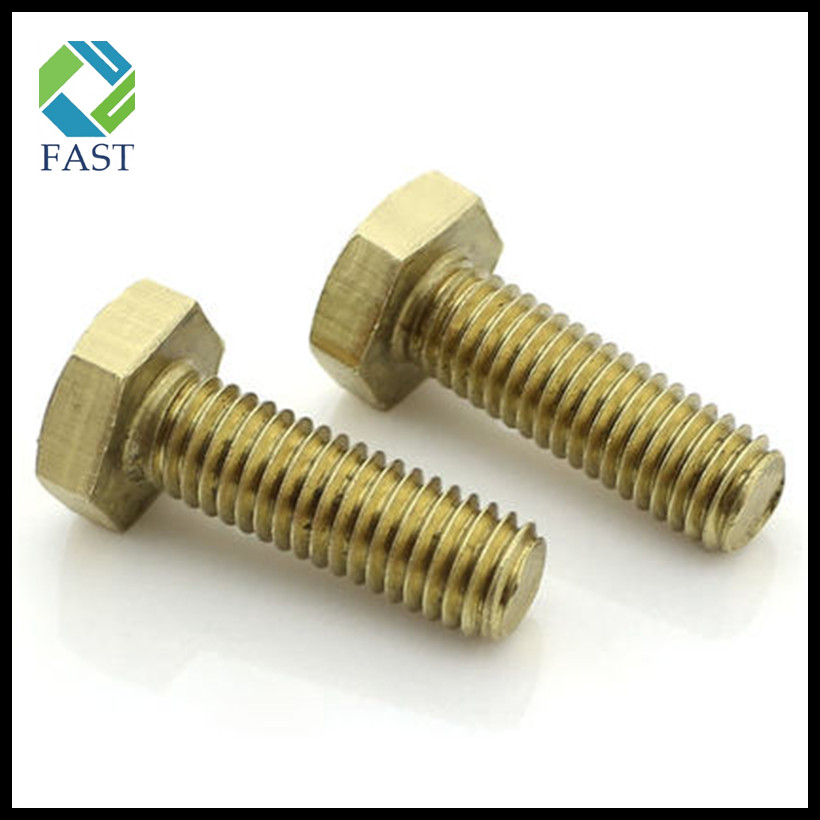 Brass Hex Cap Bolt