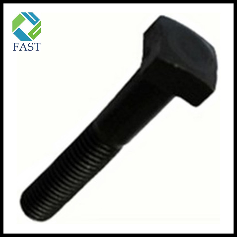 Black Oxide Carbon Steel Square Head Bolt