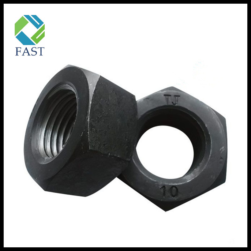 Black Oxide Heavy Hex Nut