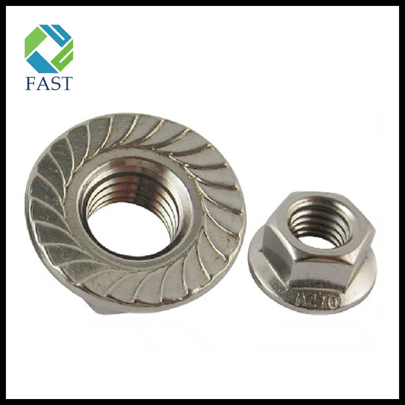 Serrated Hex Flange Nut